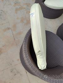 Poltrone e tavolino da esterno