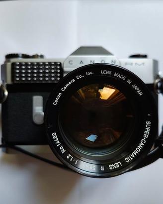 Canonflex + Super-Canomatic 58mm 1.2 - Reflex