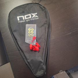 Custodia termica nox padel racket custom grip dump