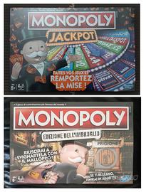 2 Monopoly Ed. dell'Imbroglio + Jackpot La Banque