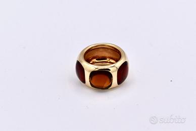 pomellato anello fascione oro 18 kt bisanzio