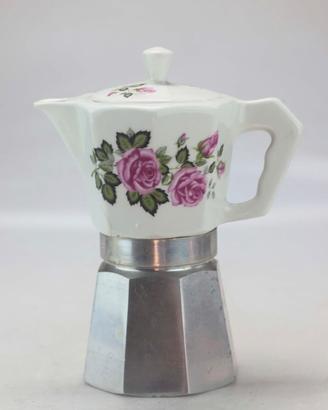 Caffettiera vintage italiana Flory Express 6 Tazze