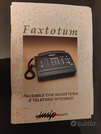 libretto istruzioni fax