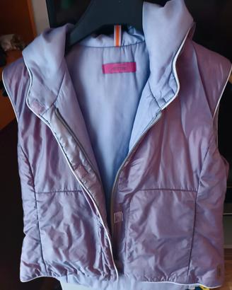 Piumino leggero smanicato taglia S