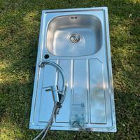 Lavabo da cucina Inox Foster