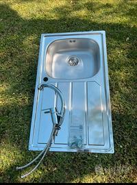 Lavabo da cucina Inox Foster