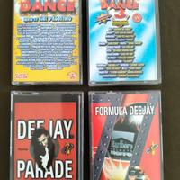 Musicassetta euro dance e deejay parade