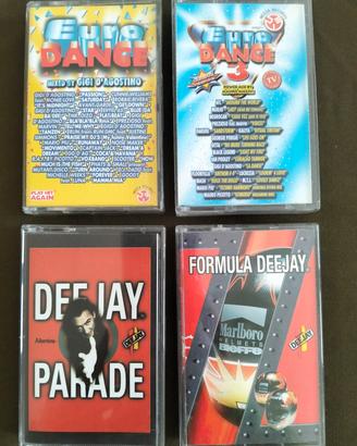 Musicassetta euro dance e deejay parade