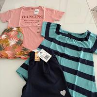 Stock in cotone per bimba tg 10 anni(metà nuovo)