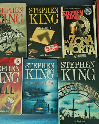 STEPHEN KING – Lotto di 9 libri (in blocco)
