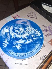 piatto buon natale 1971