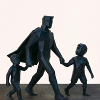 Statuetta Super Papà - Idea per la Festa del Papà