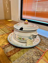 Zuppiera ceramica Fontana.