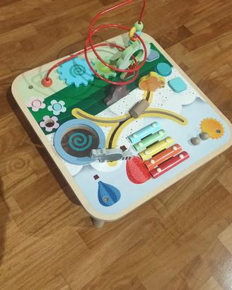 Tavolino multiattivita bambini legno Wood”n play