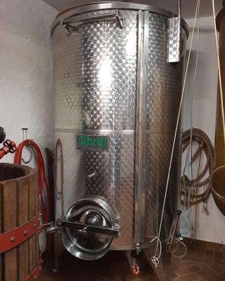 Botte in acciaio 2500 litri