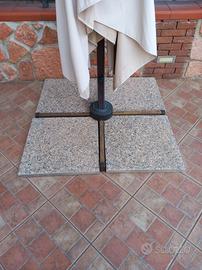 Ombrellone 3x3 beige 