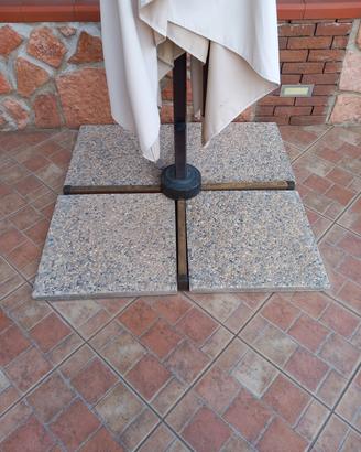 Ombrellone 3x3 beige 