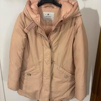 Giaccone Woolrich rosa chiaro bambina 10 anni