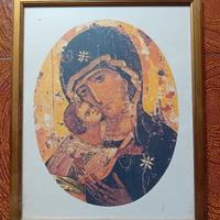 stampa quadro con Madonna