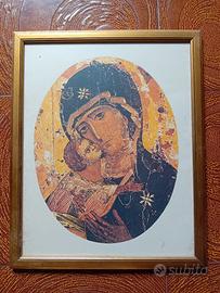 stampa quadro con Madonna