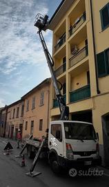 Piattaforma aerea su nissan cabstar