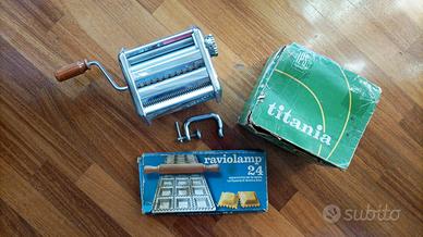 Macchina per pasta Titania + Raviolamp 24 VINTAGE