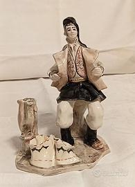 STATUETT A PASTORE SARDO COSTUME