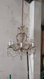 Lampadario in cristallo