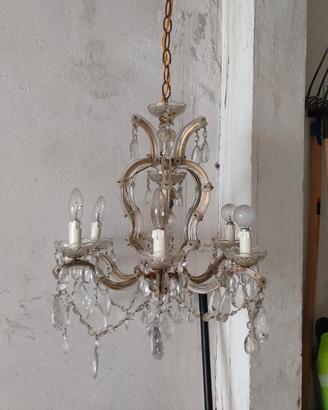 Lampadario in cristallo