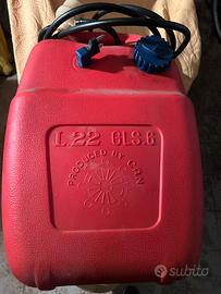 Serbatoio carburante motore nautico 22L