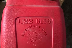 Serbatoio carburante motore nautico 22L