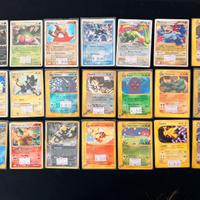 Lotto old carte pokemon