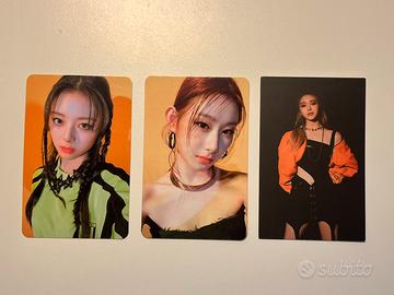 ITZY GUE??WHO photocards Yuna, Ryujin, Chaeryeong