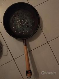 Pentola Padella Castagne Fuoco Arrosto Stufa Forno