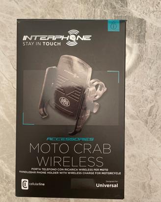 Interphone moto crab wireless