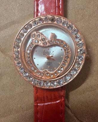 Orologio al quarzo a forma di mela