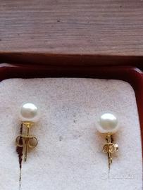 orecchini  con perle
