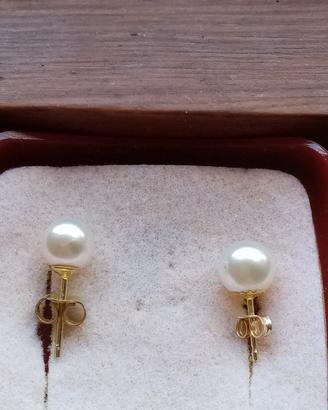 orecchini  con perle