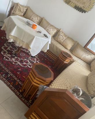 Salotto arabo artigianale