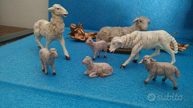 Presepe Completo Artigianale - Statuine Dipinte a