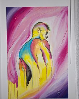 quadro figura maschile 