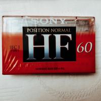 Audiocassetta Sony HF 60 