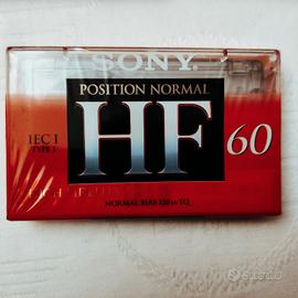 Audiocassetta Sony HF 60 
