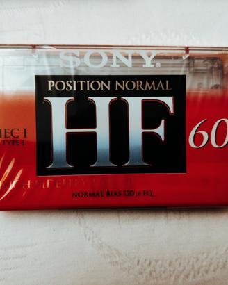 Audiocassetta Sony HF 60 