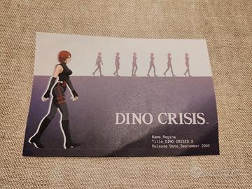 Dino Crisis 2 Postcard Regina Capcom