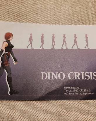 Dino Crisis 2 Postcard Regina Capcom