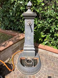 Fontana da giardino in ghisa Tagliafico