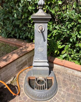 Fontana da giardino in ghisa Tagliafico