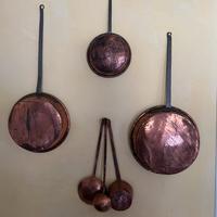 Pentole mestoli in rame