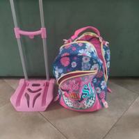 zaino con supporto ruote